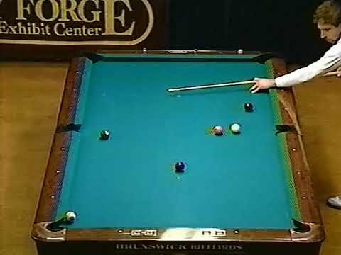 9-Ball - ALLEN HOPKINS vs KIM DAVENPORT - 1989 Valley Forge Open