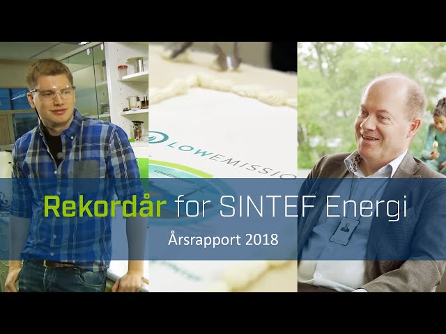 SINTEF Energi Årsrapport 2018, Inge Gran