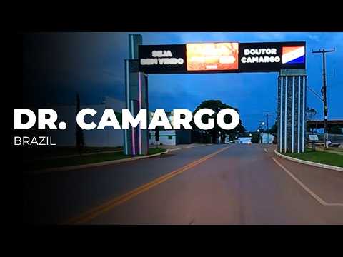 Doutor Camargo, Paraná | Dirigindo pela Cidade | POV Dashcam Drive
