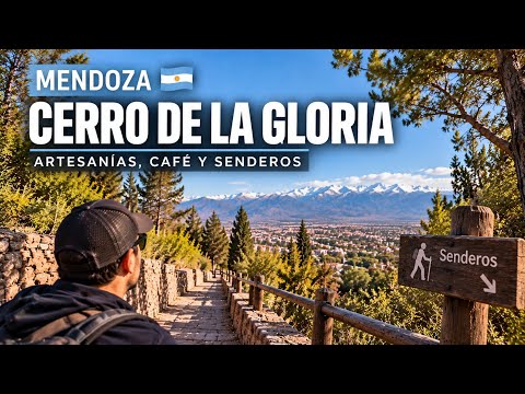 MENDOZA 🇦🇷 | Un paseo por el Cerro de la Gloria: artesanías, café y senderos