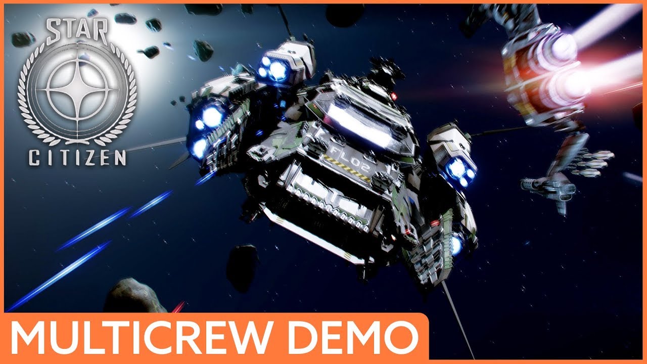 Star Citizen multicrew demo - Gamescom 2015 - YouTube