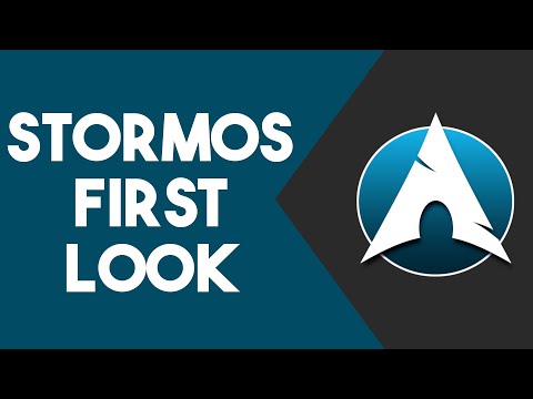 Storm OS: An Arch Based Distro with XFCE