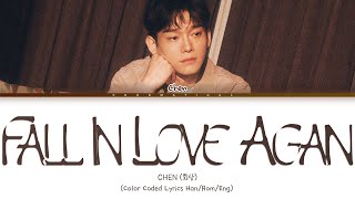 Download lagu Chen 'Fall In Love Again' Lyrics (첸 'Fall In Love Again' 가사) (Color Coded Lyrics) mp3