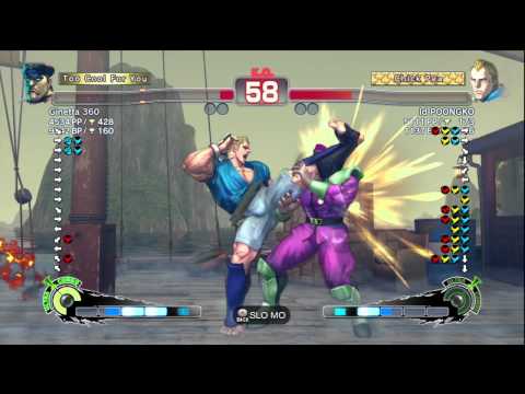 SSF4 AE 2012 [ Ranked Match ] Ginetta 360 [ M.Bison ] vs Id POONGKO [ Abel ]