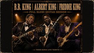 B.B. King • Albert King • Freddie King - Midnight Blues Guitar Session | Three Kings Live Tribute