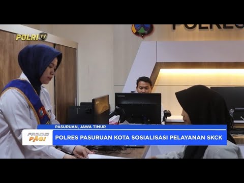 POLRES PASURUAN KOTA SOSIALISASI PELAYANAN SKCK
