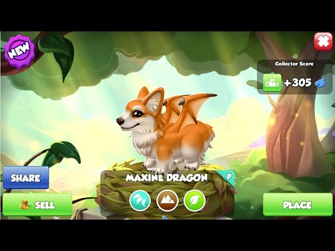 Hatched Pet Primal Maxine Dragon-Dragon Mania Legends | Primal Event | DML