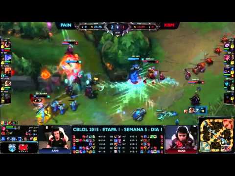 PAIN vs KABUM   KAMI AZIR ULTIMATE CBLOL 2015   (HD)
