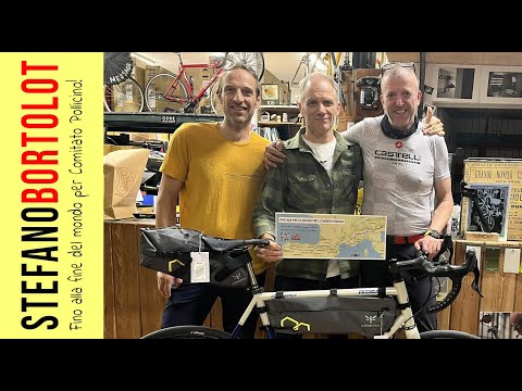 Stefano Bortolot e Paolo Lovat in BICI da LONGARONE a FINISTERRE per i bambini di CASA POLLICINO!