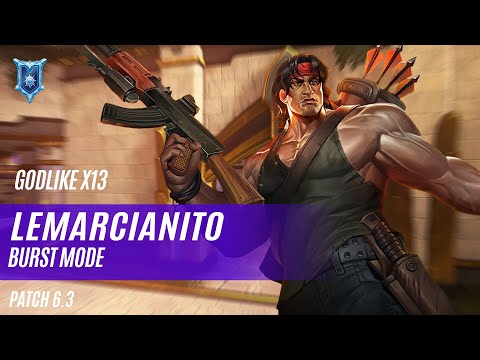 GODLIKE X13 LEMARCIANITO VIKTOR PALADINS COMPETITIVE (PATCH 6.3) BURST MODE