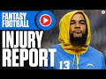 Fantasy Football Week 9 Injury Report: Replacements YOU MUST HAVE & Players to AVOID | CBS Sports HQ