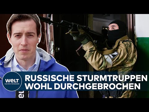 UKRAINE-KRIEG: Harter Häuserkampf - Russen gelingt wohl in Bachmut der Durchbruch | WELT Thema
