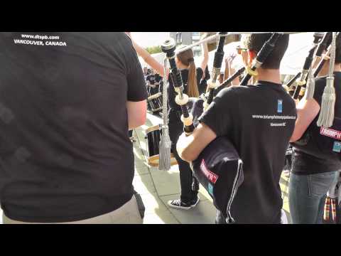 Piping Live 2015 - Dowco Triumph Street Pipe Band  - NPC Open Practice - Full MSR
