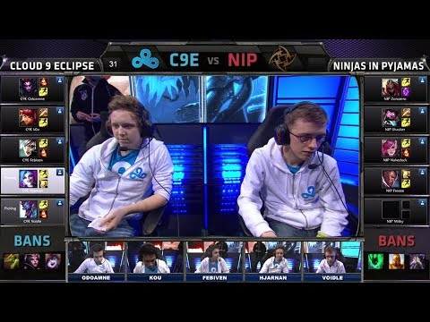 Ninjas in Pyjamas vs Cloud 9 Eclipse Game 2 | Finals of EU Challenger Series #1 | NIP vs C9E G2