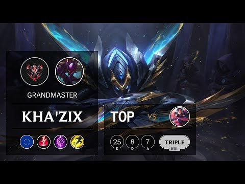 Kha'Zix Top vs Irelia - EUW Grandmaster Patch 9.16
