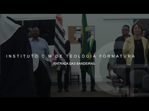 Instituto Bíblico C.H. Mason de Teologia e Ministério Formatura l Entrada das Bandeiras l COGIG MFA