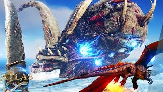 We Beat Atlas.. End Game Kraken Boss Battle! Ghost Pirate Ship - Atlas Gameplay