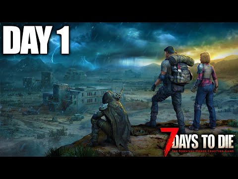 Day 1 of This New Stream World | 7 Days to Die 2.0 Stream Gameplay | Part 1