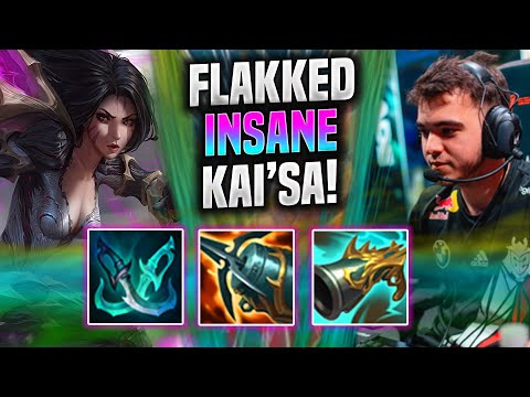 FLAKKED IS INSANE WITH KAI'SA! - G2 Flakked Plays Kai'Sa ADC vs Xayah! | Season 2022