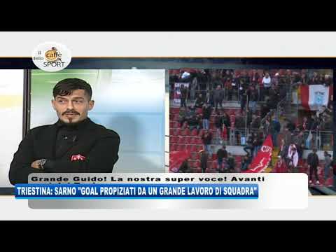 18/02/2020 - TRIESTINA: SARNO 'GOAL PROPIZIATI DA UN GRAN LAVORO DI SQUADRA'