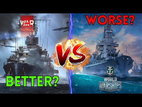 War Thunder vs World Of Warships - Which Is BETTER?