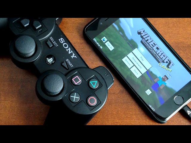 play minecraft pe with controller