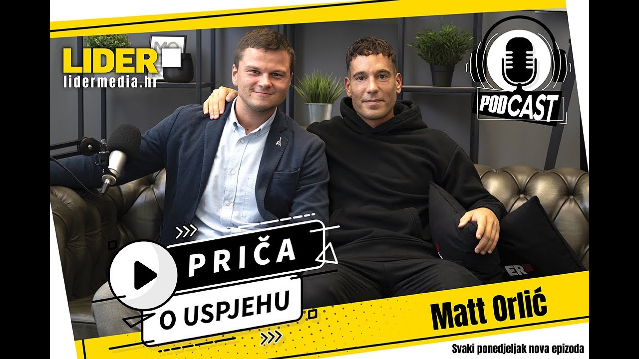 Kako Postati Globalni Poduzetnik: Matt Orlić x LIDER #33