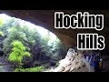 Hocking Hills Campground, Hiking Old Man's Cave and Devil's Bathtub