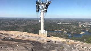 Run Như cày Sáy Lên ngọn núi Stone Mountain ở Atlanta GA