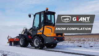 WHEELLOADER SNOW COMPILATION // G2200E & G2700 X-TRA HD+