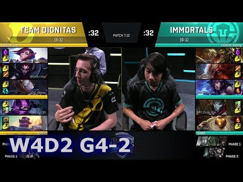 Immortals vs Dignitas | Game 2 S7 NA LCS Summer 2017 Week 4 Day 2 | IMT vs DIG G2 W4D2