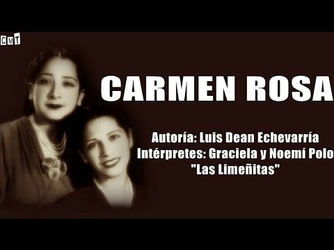 Las Limeñitas - Carmen Rosa [Letras]