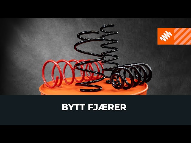 Se en videoguide om hvordan du skift VW NEW BEETLE Spiralfjær