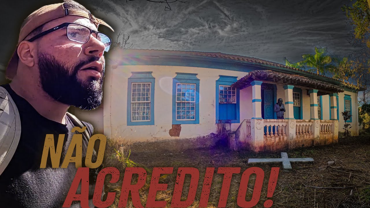 FOMOS SURPREENDIDOS AO VOLTAR NESSE TEMIDO CASARAO ASSOMBRADO - FIQUEI CHOCADO !!