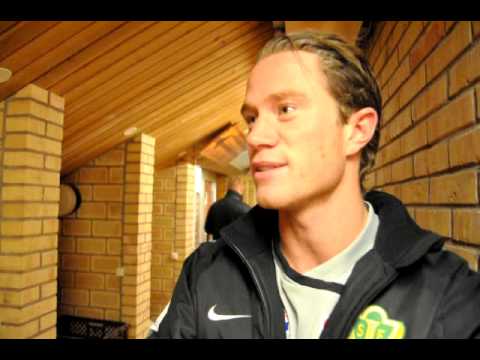 J-Södras Tommy Thelin efter 4-1 mot Falkenberg