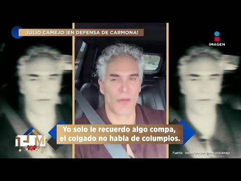 ¡Julio Camejo 'ATACA' a novio de Alicia Villarreal y defiende a Arturo Carmona! | De Primera Mano