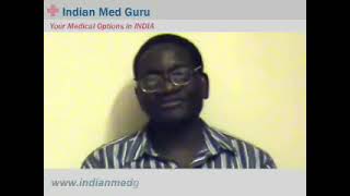 Mr. Banji Babarinde, Nigeria patient video testimonial India