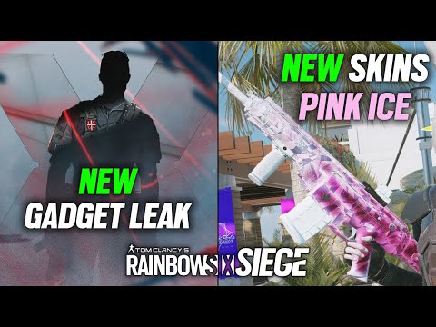 Rainbow Six Siege Leaks - NEW Gadget & NEW Black Ice Skins