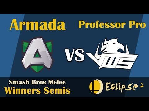 Eclipse 2 - [A]rmada (Peach) Vs. VwS | Professor Pro (Fox) - Winners Semis - Melee