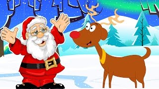 Rudolph The Red Nosed Reindeer (Lyrics) – Christmas Carols