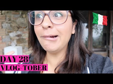 I'm Scared  |  Italy Vacation  |  VLOGTOBER Day 28, 2018