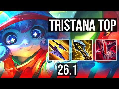 TRISTANA vs AATROX (TOP) | Good KDA: 19/3/5 | KR Master | 26.1