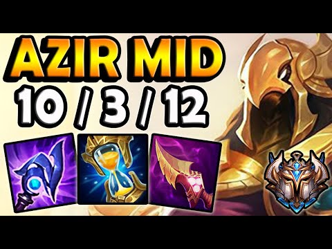 OTP AZIR vs RENEKTON [ MID ] Lol Challenger Korea 11.4