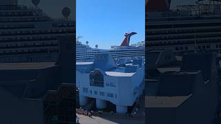 Carnival Sunshine arrived in Norfolk late this afternoon. #cruiseship #carnival #carnivalsunshine