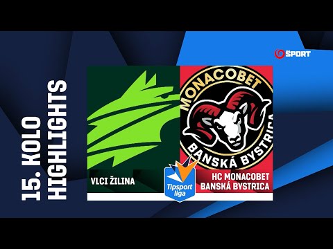 15. kolo: Vlci Žilina - HC MONACObet Banská Bystrica 4:3 pp (1:1, 0:0, 2:2 - 1:0)