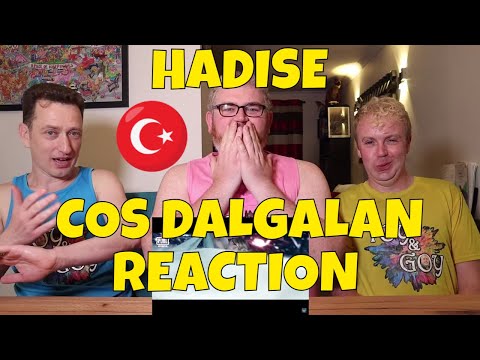 HADISE - Cos Dalgalan - REACTION - Turkish Music