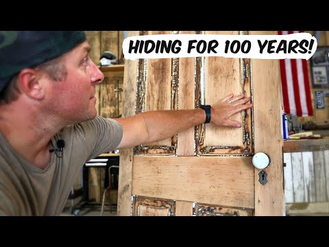 I COULDN’T BELIEVE IT! How to restore an OLD wood front door!