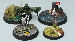 Four Creative Bases For Your Minis!