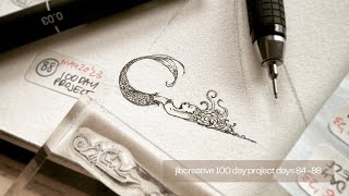 100 DAY PROJECT: days 84 - 88