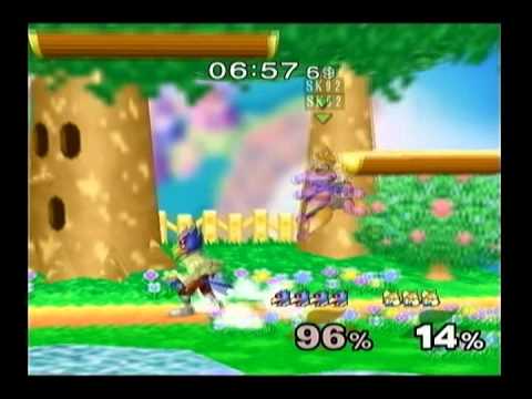 Melee - Casuals - trahh (Falco) vs SK92 (Fox) - Dream Land
